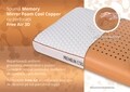 Perna Cool Copper Memory 40x60 cm