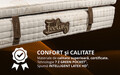 Saltea Feeling Luxury Brown, Multipocket, Latex