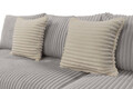 Coltar extensibil reversibil Verona Ambiance Reyat Gri